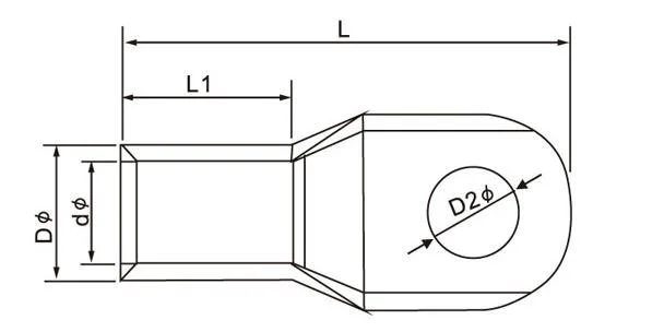 Sc (JGK) Copper Cable Crimping Lug Connector Terminal Cable Lugs