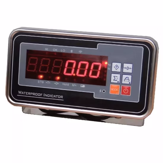 Indicateur de pesage à affichage LED pour balance à plate-forme électronique